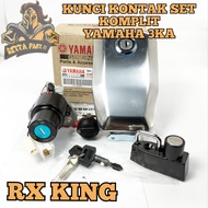 KUNCI KONTAK SET LENGKAP 1 KUNCI UNTUK 4 LUBANG ASLI ORIGINAL YAMAHA 3KA RX KING KUALITAS ASLI ORIGI