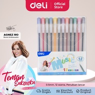 Colorful Gel Pens, 12 Colors [AGNEZ MO Edition] - CG19