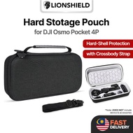 (MY) LionShield Hard Storage Pouch for DJI Osmo Pocket 4P, Shockproof Protective Carrying Case