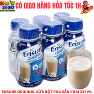 [ CHỈ GIAO CHO ĐƠN HỎA TỐC Ở HCM ] ENSURE ORIGINAL Sữa Bột Pha Sẵn 1 Lốc 6 Chai  237Ml