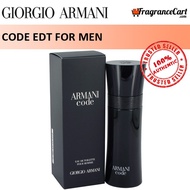 Giorgio Armani Code EDT for Men (30ml/75ml/125ml) Eau de Toilette Black [Brand New 100% Authentic Perfume FragranceCart]