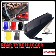 R15 R15M MT15 REAR HUGGER TYRE MUDGUARD SWINGARM TAYAR MAGAT BELAKANG MONOSHOCK COVER REAR HUGER