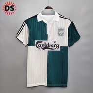 95-96 Football Liverpool Away Retro Soccer Jersey