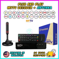💥READY STOCK💥 MYTV Decoder (MCMC APPROVED) MYFREEVIEW HDTV DVBT2 Malaysia Channel TV DTV Dekoder MY 