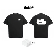 T-shirt 280GSM Tinble -88 -T-shirt - Form OVERSIZE - BLACK