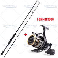 Set Lengkap Memancing MurahMetal Spool Spinning Fishing Reel Max Drag 10kg Ultralight Carbon Fiber S