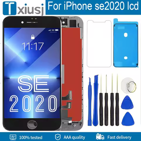 A+++ Quality Display For iPhone SE2020 A2296 A2275 A2298 LCD Display With 3D Touch Screen Digitizer