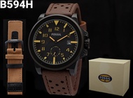 Jam Tangan Pria Fossil f4645 Detik bawah aktif free tali jam dan kotak cod bayar di Tempat