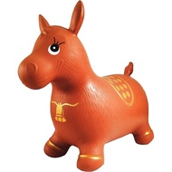AppleRound Inflatable Ride-on Bouncy Animal Hopper – Horse, Cow or Unicorn – Kids Space Hopper Bounc