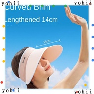 YOHII Sunshade Hat, Strong Shading UV-proof UV Empty Top Hat, Wide Brim Sun Cap