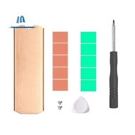 Copper M.2 SSD HeatSink Hard Disk Cooler with Thermal Solid State Disk Radiator 0.5mm for M.2 2280 N