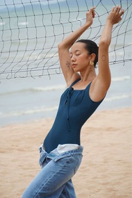 Narar Studio I Earth One-piece Swimwear - Aqua Color