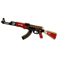 AK47 Submachine Gun Laser Cutting Wooden Simulation 3D Children DIY Brain Puzzle Wooden Puzzle Toy F