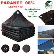 SUNSHADE NET | PARANET 95 % | UKURAN 4 METER ( GRADE A )