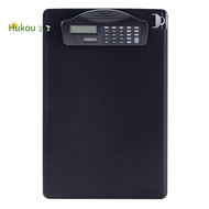 Multifunctional Clipboard with Binder Calculator Writing Pad Pen Slot & Scale for A4 Paper File Suit