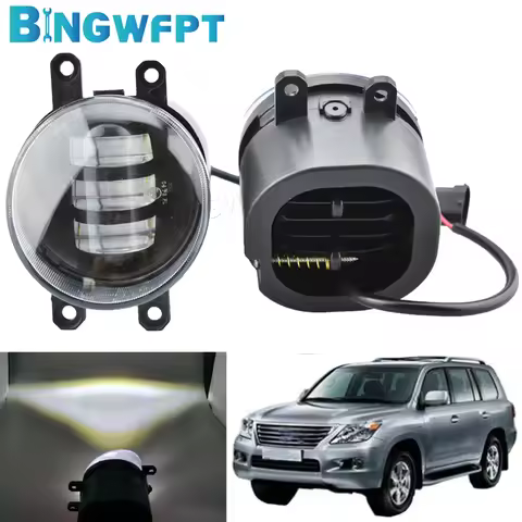 Daytime Running Light Fog Lights Headlights Assembly LED H11 12V Fog Lamp For Lexus LX 570 LX570 5.7