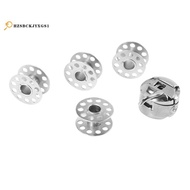 Domestic sewing machine bobbin case + 4 bobbins  fit, ,singer + more