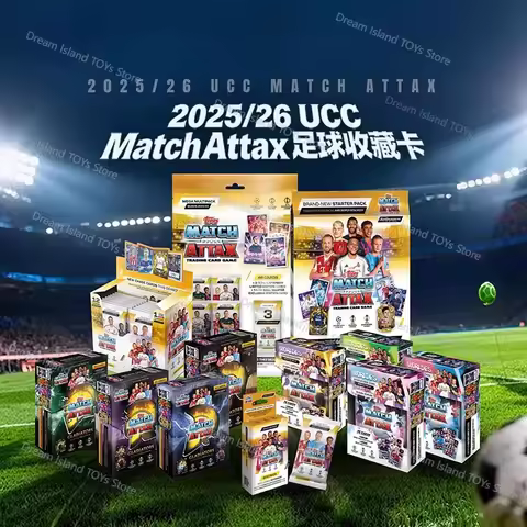 New【X11】2025/2026 UCC Champions League Match Attax Game Football Collectible Card
