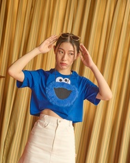 เสื้อครอป Sesame Street Cookie Monter