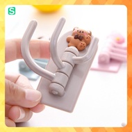 Cute 3-prong wall hook, convenient multi-purpose 3-prong hanger