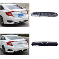 Civic FC Rear Bumper Diffuser Rear Diffuser Carbon Chrome Line