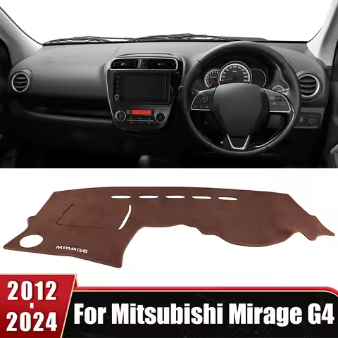 For Mitsubishi Mirage G4 2012-2019 2020 2023 2024 Car Dashboard Avoid Light Cover Non-Slip Mat Instr