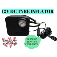 Portable 12V DC Tyre Inflator Pump Tyre