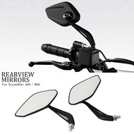 Motorcycle Accessories New Lozenge Rearview Mirror Reflective Kit For Ducati Scrambler 800 2015- SCR