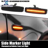 X AUTOHAUX 1 Pair Side Marker Turn Signal Light NO.63148360589/63142496299 for BMW 525i Base 2.5L L6