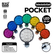 Pocket Spotlight Small And Comfortable Model Aluminum Frame Lampu Kereta