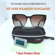 IDEAL Premium Fit Over Polarized Sunglasses Men & Women Summer Fit Over Reduce Glare UV Filter Glass