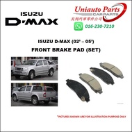 ISUZU DMAX (02' - 05') FRONT BRAKE PAD (SET)