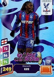 Panini Premier League Plus 2024 2025 Eberechi Eze Game Changer Trading Card