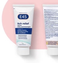 英國代購服務   英國直送 正品 E45 Itch Relief Cream for Itchy, Irritated and Eczema Prone Skin - 100g濕疹專用 止痕必備 英國