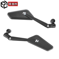 กระจกมองหลังมุมกว้างอลูมิเนียม CNC เหมาะสำหรับ KAWASAKI Z1000 z900 Z400 z650 zh2