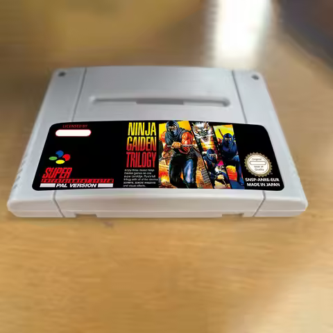 Ninja Gaiden Trilogy Action 16BIT Game for SNES Game for USA and European Consoles