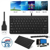 【Worth-Buy】 Protable Ultra-Thin Mini Wired Keyboard Usb Waterproof Home Mouse Keyboard Combo Set For Pc Desk Lap Computer