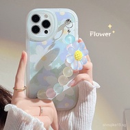 16ins Flower Bracelet iPhone14Phone case12Apple13promax Fresh11Protective Sleeve X All Inclusive15 O