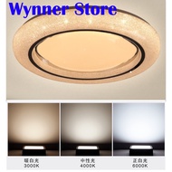 [40cm/50cm] LED Ceiling Lamp Luxury Ceiling Light Crystal Modern Led Panel Light Living Room Lampu H