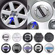 4pcs 64mm Volvo Wheel Center Cap Hub Cover Badge Emblem Sticker Car Accessories for Volvo S40 S60 S8