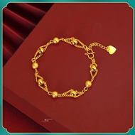 Rantai Tangan Emas 916 Original Gelang Tangan Perempuan Emas Bangkok Original Cop 916 Bracelet for W