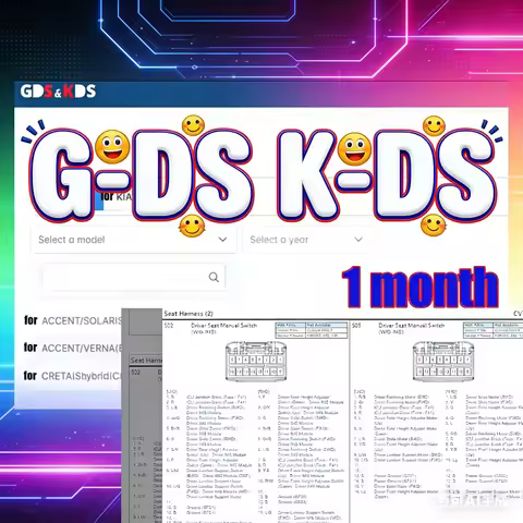 1-month Online Account for GDS KDS for Alldata Car Repair Software for G- DSK-DS 1 month Support Mob