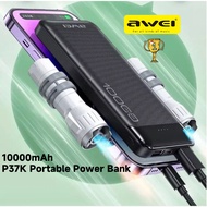 Awei Powerbank P37K P53K Fast Charging 2.1A Portable Light Weight Dual USB with LED Light Display 10000mAh Power Bank