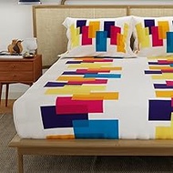 Urban Space Divine 100% Cotton Bedsheets for Double Bed with 2 Pillow Covers, Double Bedsheet (Size