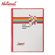 Seagull Ring Binder 3R CM355 Long 1 inches DType PVC Cover, Red - Office Supplies - Filing Supplies