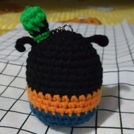 迪士尼-高飛形鎖匙扣 🐶 (全人手編織＆鉤針＆鈎織公仔)