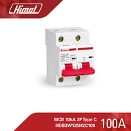 Himel Miniature Circuit Breaker 100A 2 Poles 220V - 415VAC Himel MCB outlet breaker for panel box or