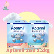 Aptamil RUMUSAN BAYI STEP 1/2  0-6Bulan 6-12Bulan 1.2kg