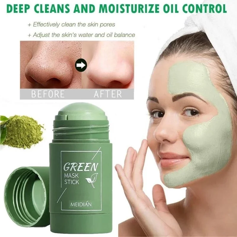 Meidian green mask stick / green tea mask