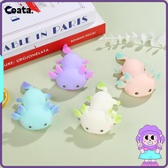 COATA Squeeze Toys, Stretch Design Stress Relief Cartoon Fish Squishy Toy, Funny Cute Axolotl Fidget
